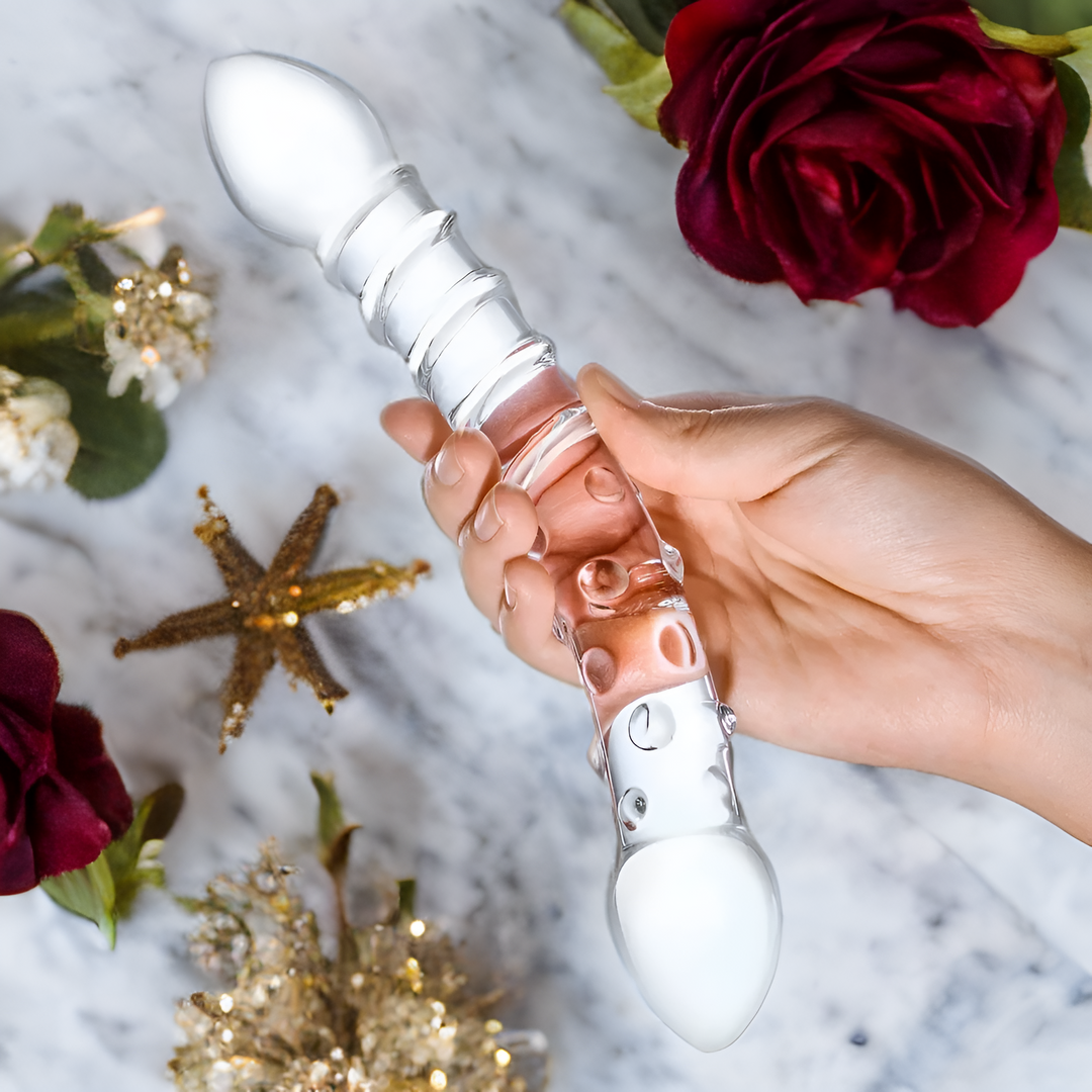 Glas Double Trouble Glass Dildo