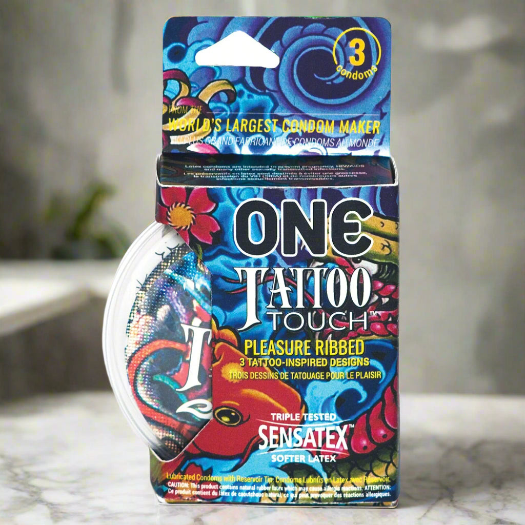 One Tattoo Touch Condoms