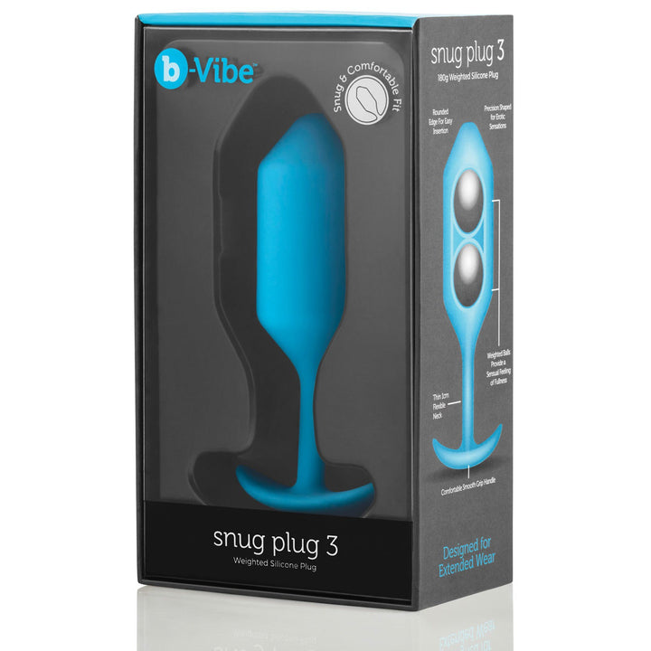 B-vibe Weighted Snug Plug 3