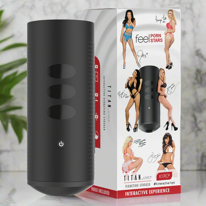 Kiiroo Titan The Experience Interactive Vibrating Stroker