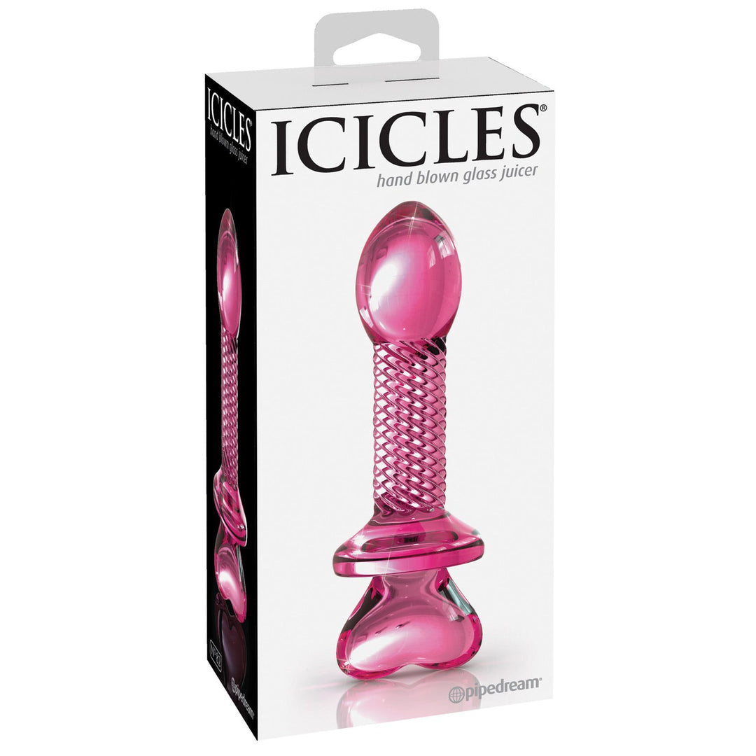 Icicles No. 82 Hand Blown Glass Butt Plug