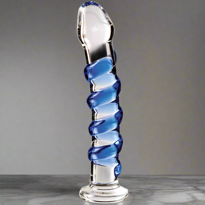 Icicles No. 5 Hand Blown Glass Massager