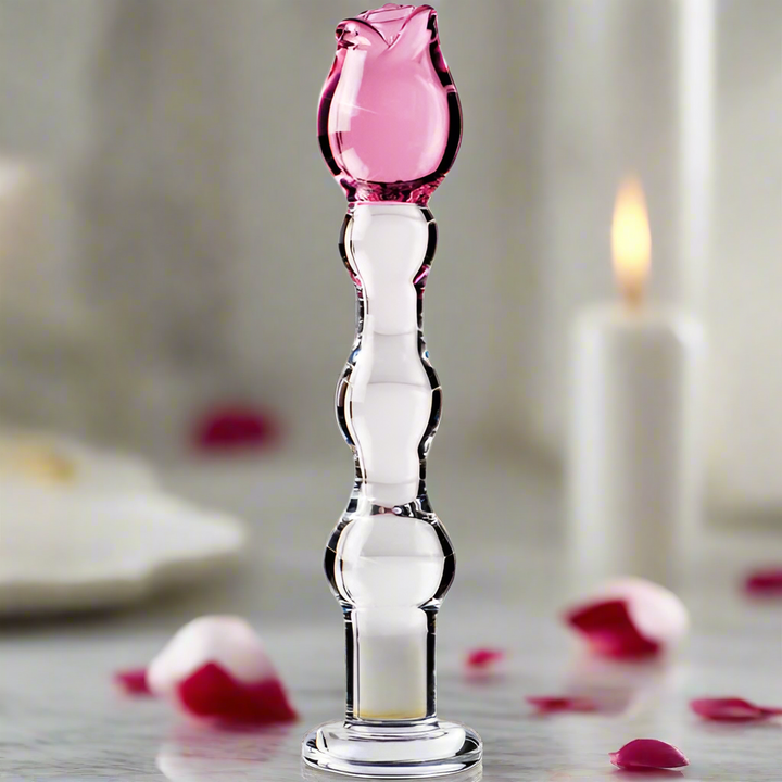 Icicles No. 12 Hand Blown Glass Massager