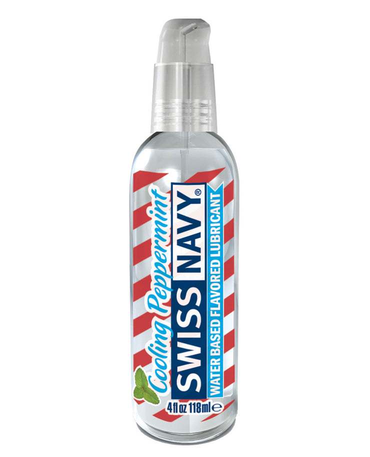 Swiss Navy Flavors - 4 Oz Cooling Peppermint