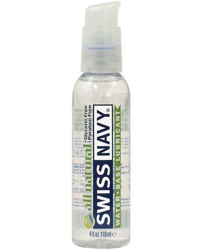 Swiss Navy All Natural Lubricant - 4 Oz Bottle