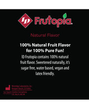 Id Frutopia Natural Lubricant - 3.4 Oz Cherry