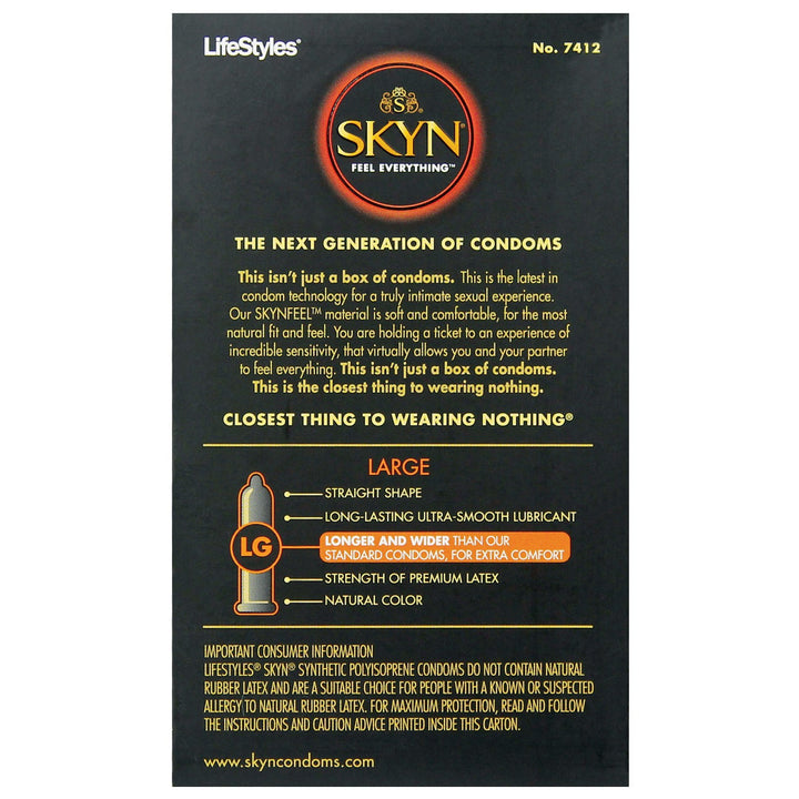 Lifestyles Skyn Large Non-Latex