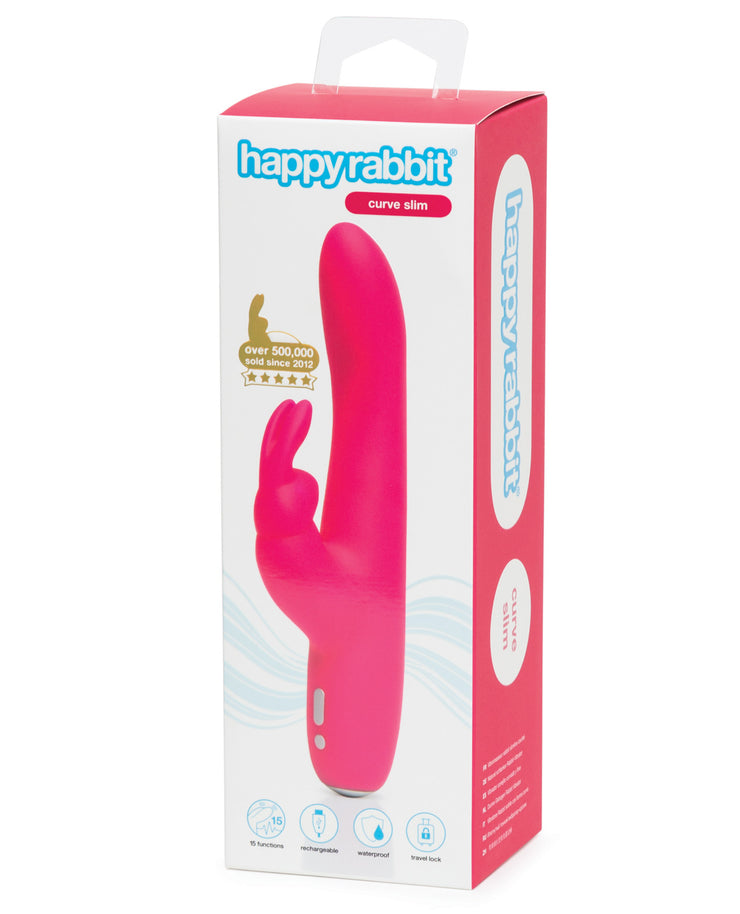 Happy Rabbit Slimline Curve - Pink