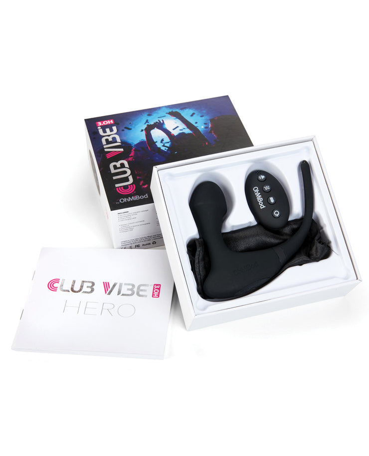 Ohmibod Club Vibe 3.oh Hero Anal Plug