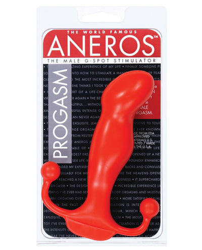 Aneros Progasm Male Prostate Stimulator - Red Ice