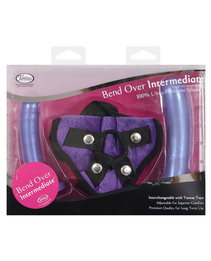 Tantus Bend Over Intermediate Ppa W-harness - Purple