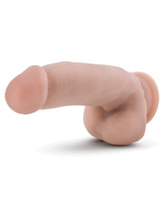 Blush Willy's 7" Silicone Dildo W-balls & Suction Cup - Vanilla