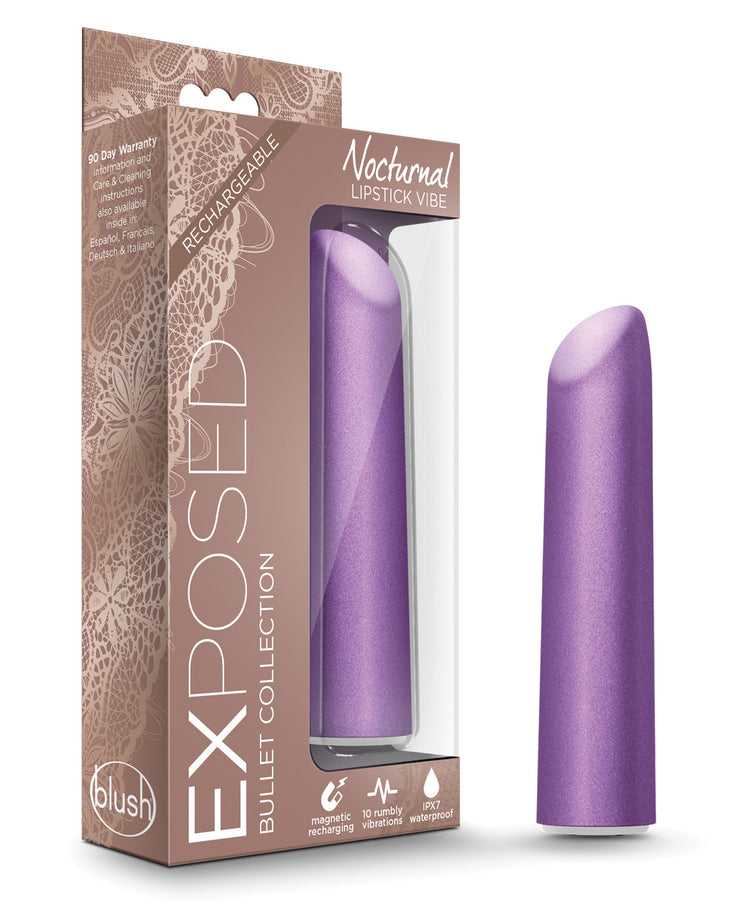 Blush Exposed Nocturnal Rechargeable Lipstick Vibe - Sugar Plum