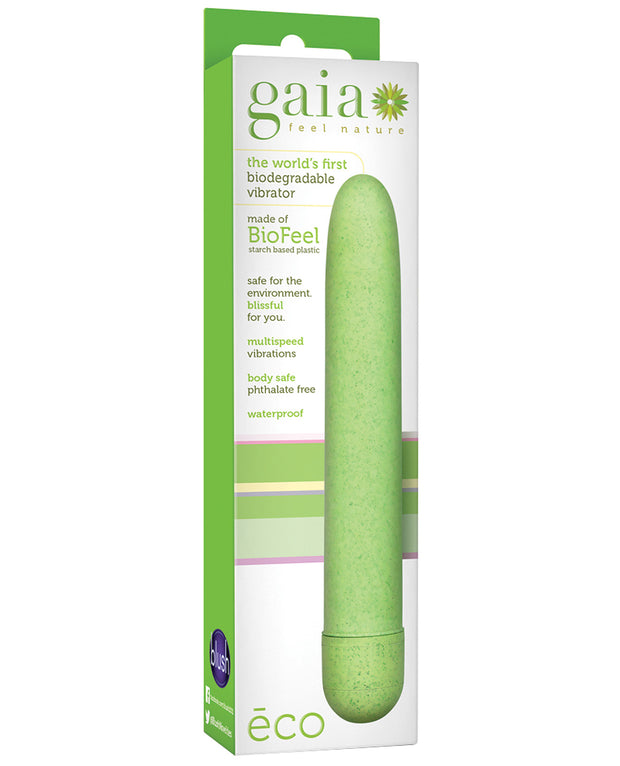 Blush Gaia Biodegradable Vibrator Eco- Green