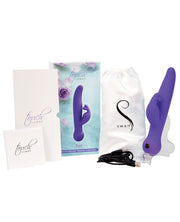 Touch By Swan Trio Clitoral Vibrator - Purple