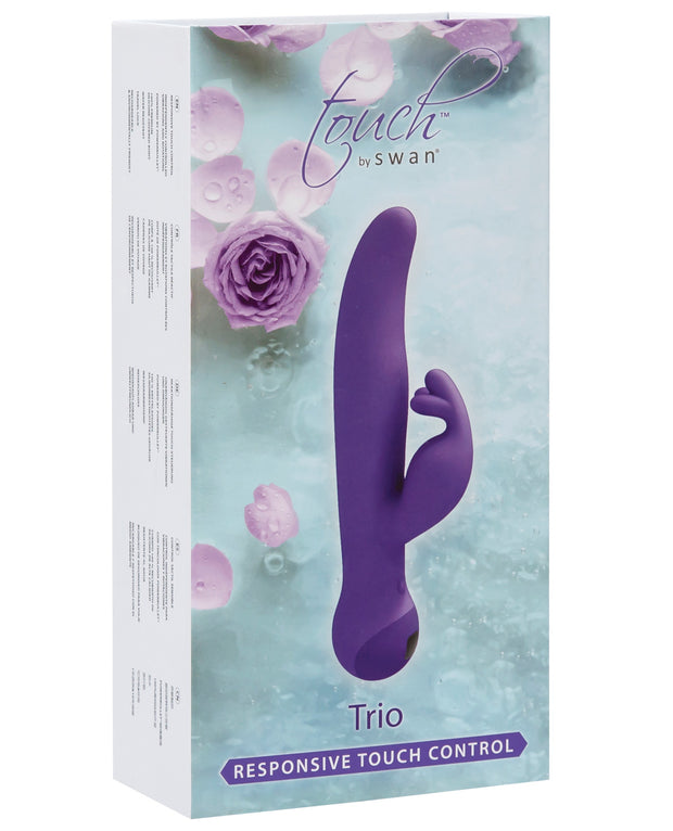 Touch By Swan Trio Clitoral Vibrator - Purple