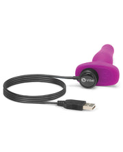 B-vibe Remote Novice Plug - Fuchsia