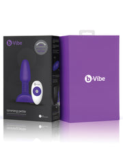 B-vibe Petite Rimming Plug - Purple