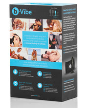 B-vibe Weighted Snug Plug 2 - .114 G Black