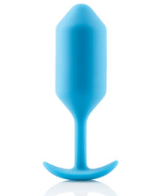 B-vibe Weighted Snug Plug 3 - .180 G Teal