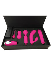 Dorr Mystic Switchable Head Vibe Set - Pink Set Of 4