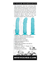 Evolved Love Large Dildo - Blue