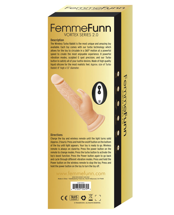 Femme Funn Wireless Turbo Rabbit 2.0 - Nude