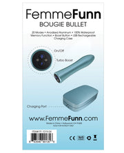 Femme Funn Bougie Bullet - Light Blue