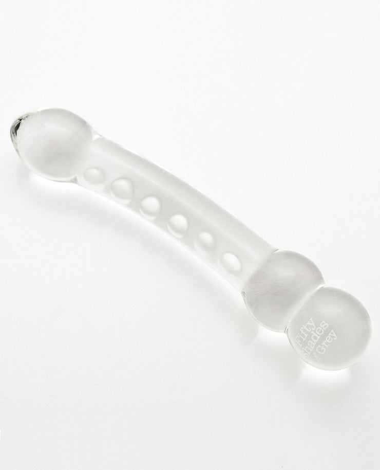 Fifty Shades Of Grey Drive Me Crazy Glass Massage Wand