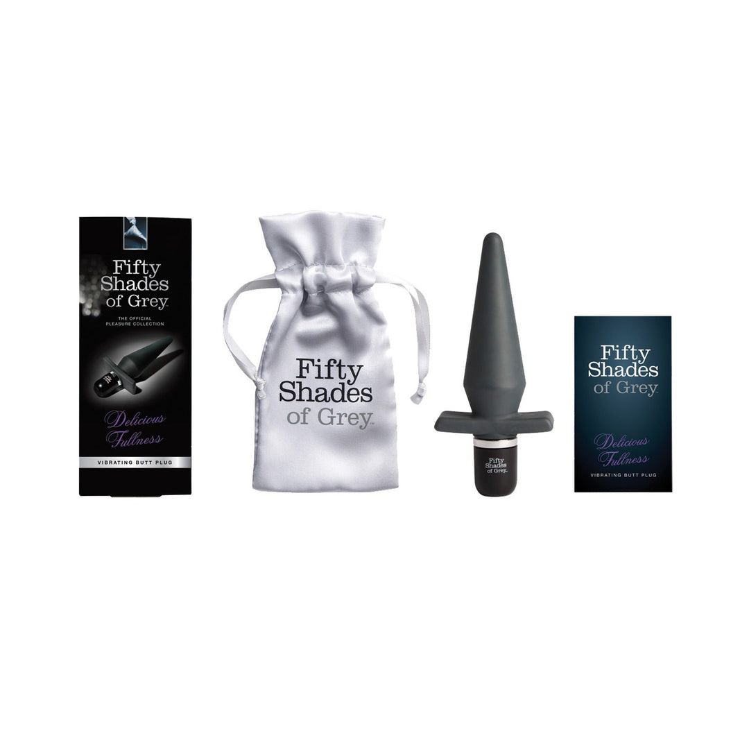 Fifty Shades Of Grey Delicious Fullness Vibrating Butt Plug