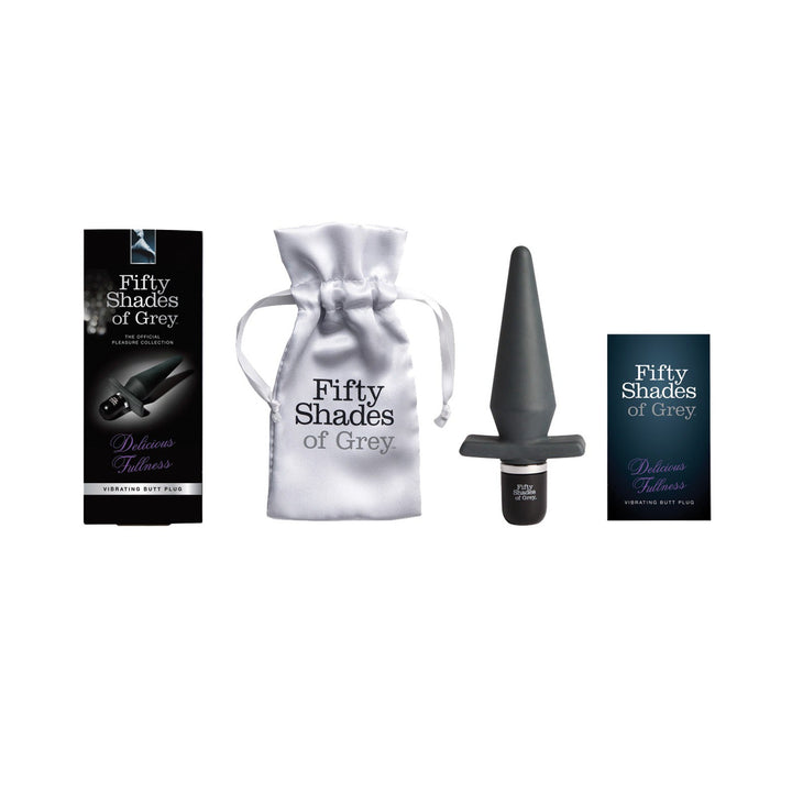 Fifty Shades Of Grey Delicious Fullness Vibrating Butt Plug