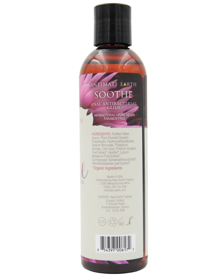 Intimate Earth Soothe Anti-bacterial Anal Lubricant - 240 Ml