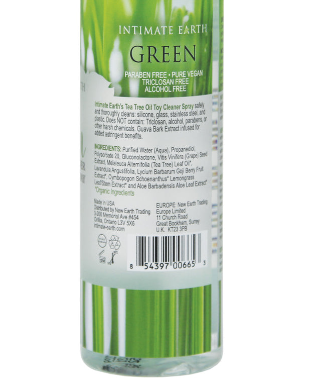 Intimate Earth Green Tea Tree Oil Toy Cleaner Spray - 4.2oz