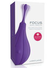 Focus Sonic Vibrator - Includes 3 Silicone Head Attachments