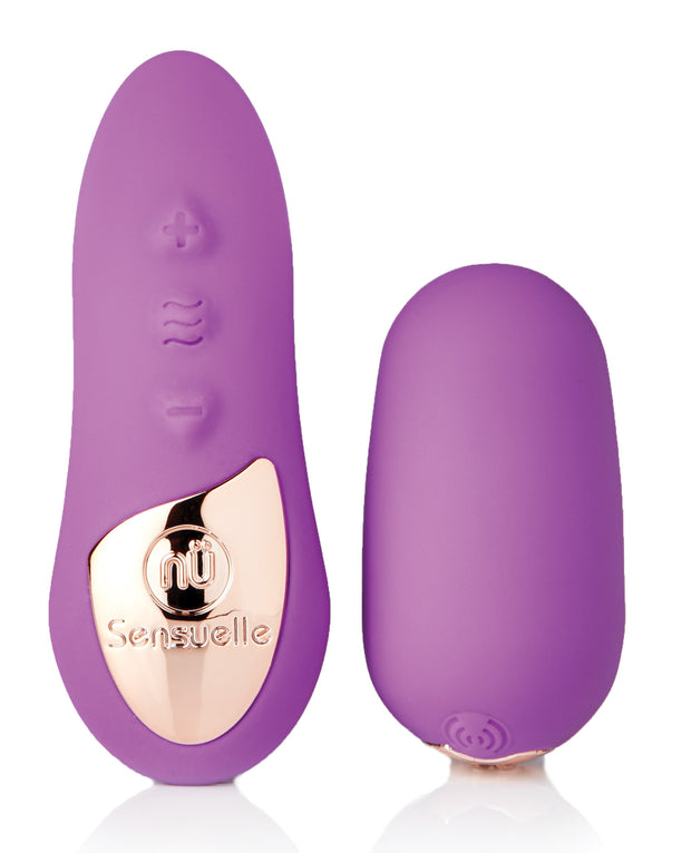 Sensuelle Remote Control Petite Egg -  15 Function Purple