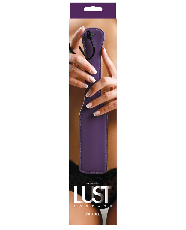 Lust Bondage Paddle - Purple