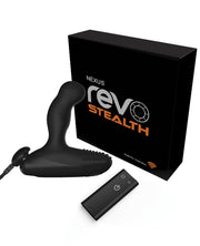 Nexus Revo Stealth Remote Control Rotating Prostate Massager - Black