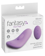 Fantasy For Her Remote Silicone Please-her