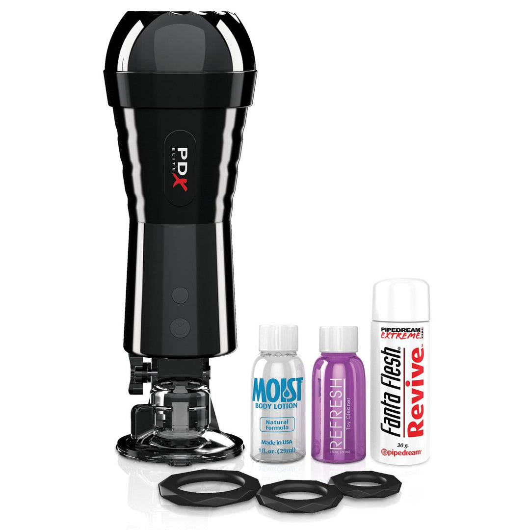 Pipedream Extreme Elite Cock Compressor Vibrating Stroker