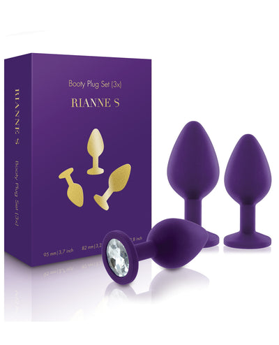 Rianne S Booty Plug Set 3x - Purple