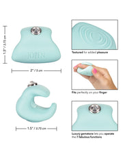 Pave Finger Massager W-crystal - Liz