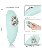 Pave Curved Intimate Massager W-crystal - Grace