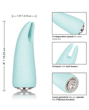 Pave Compact Dual Teaser Massager W-crystal - Diana