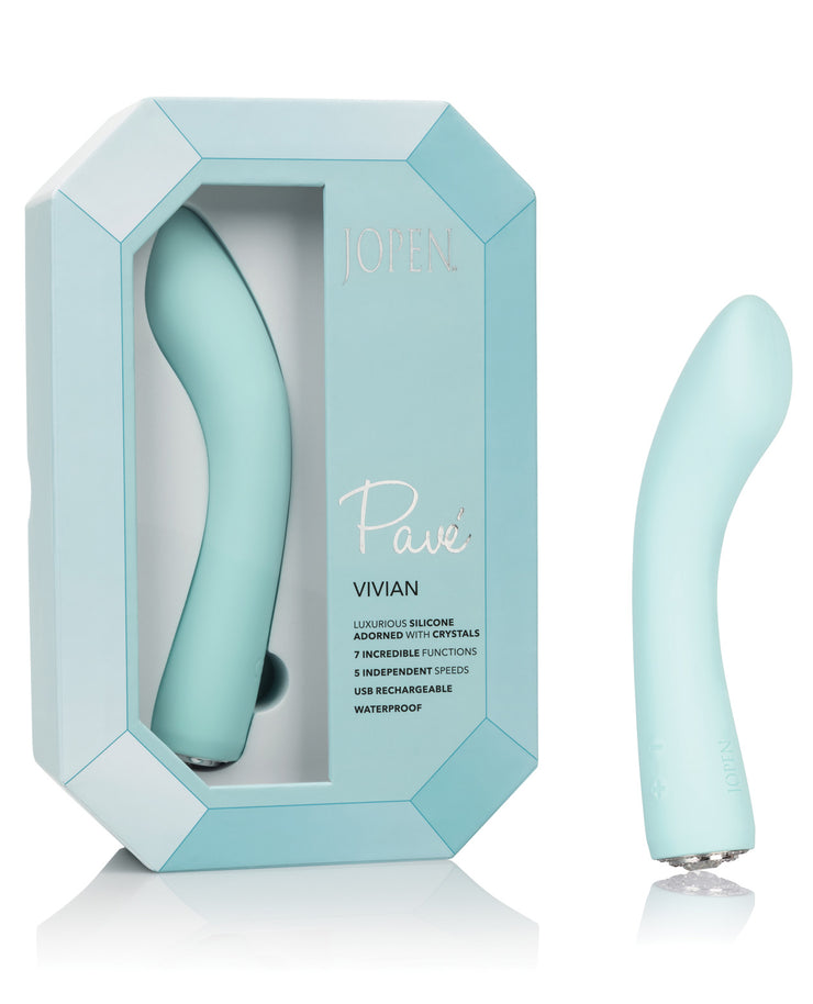 Pave Flexible Massager W-crystal - Vivian