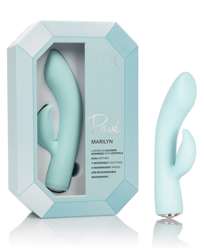 Pave Flexible Dual Motor Massager W-crystal - Marilyn