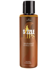 Sensuva Sizzle Lips Warming Gel - 4.2 Oz Salted Caramel