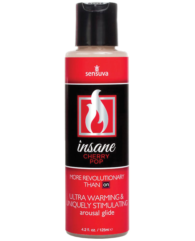 Sensuva Insane Personal Moisturizer - 4.2 Oz Cherry Pop