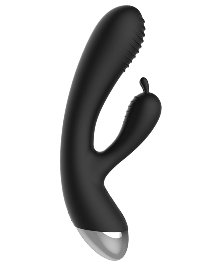 Shots Electroshock E-stimulation Rabbit Vibrator - Black