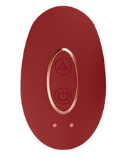 Shots Elegance Precious Mini Rechargeable Clitoral Stimulator - 10 Function Red