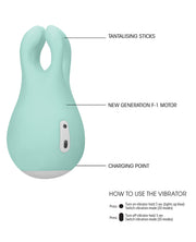 Shots Loveline Rechargeable Stimulator - Green